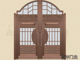 銅藝庭院門(mén)-湖南銅門(mén)
